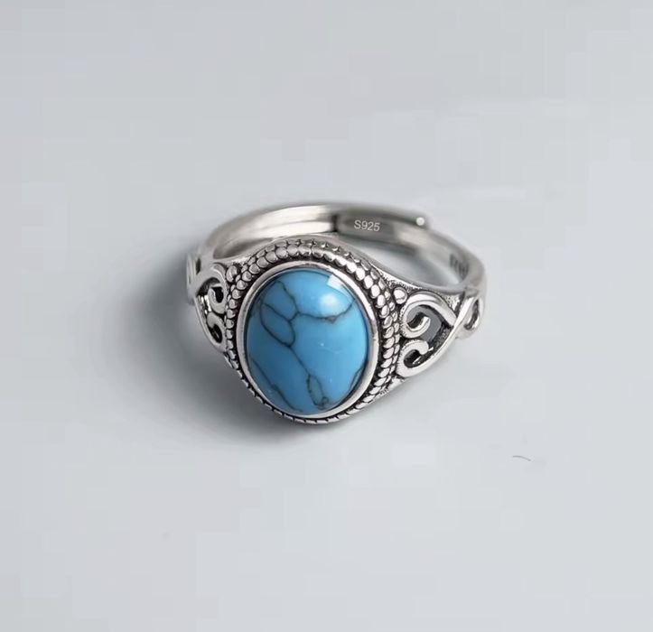 Pierścionek Vintage Turquse