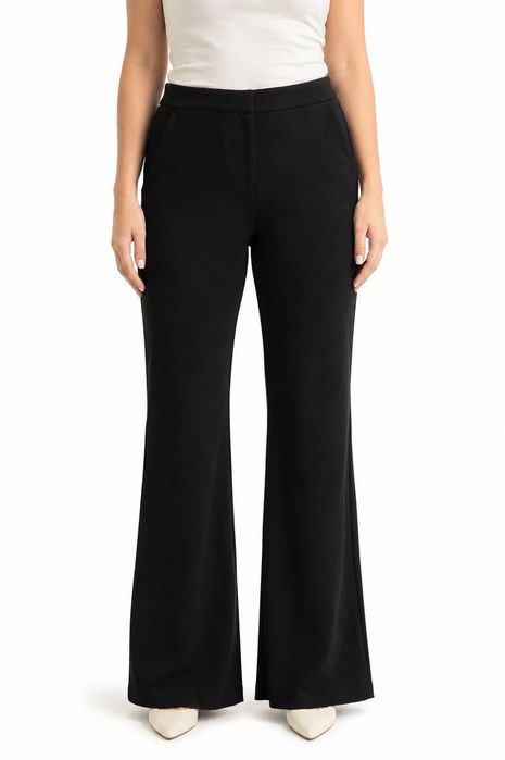 Spodnie Flare Smart Casual Czarne L