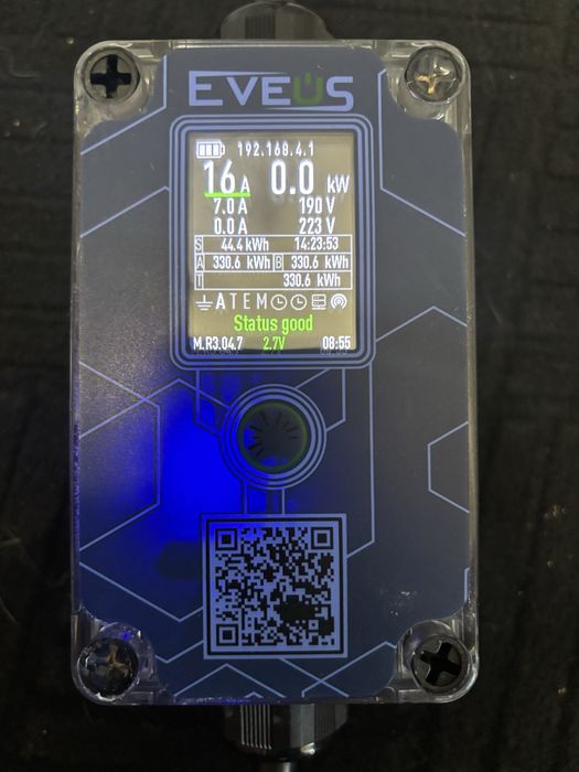 Зарядка для електроавтомобіля Eveus M16 Pro GBT 7A-16A