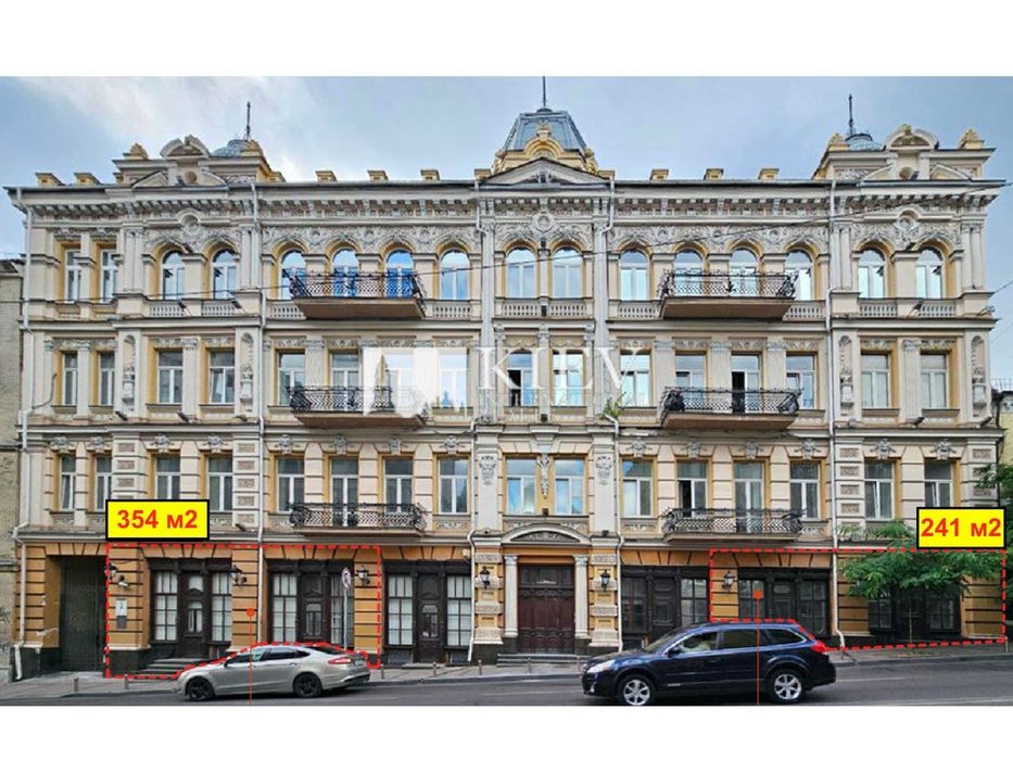 Оренда фасадних приміщень у центрі Києва, Фасад Майдан Незалежності