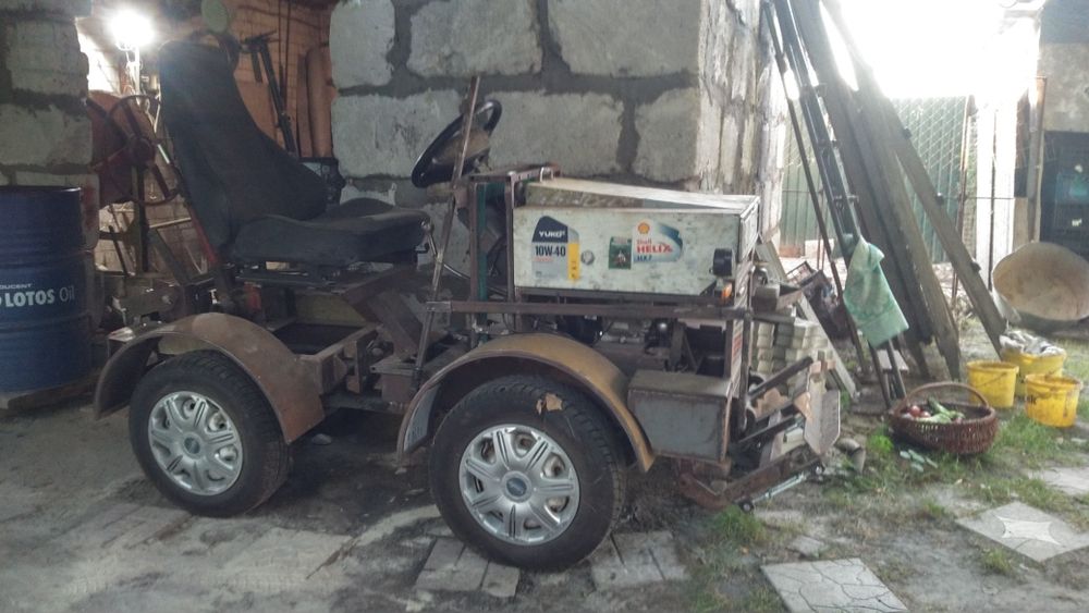 Саморобний трактор трактор переломка мінік