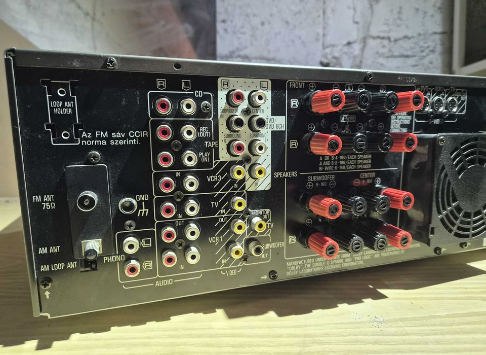 Zestaw Technics SA-AX6 + Subwoofer SB-W500 + Pilot