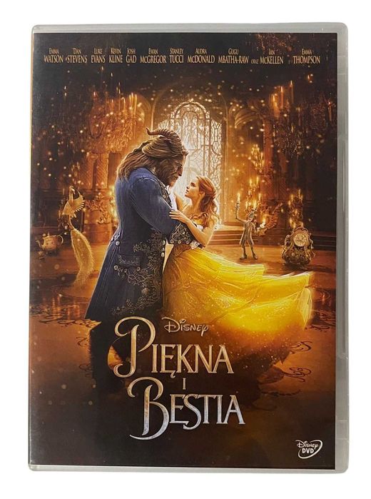 Piękna i Bestia DVD Disney Film Animowany Dubbing Polski Emma Watson