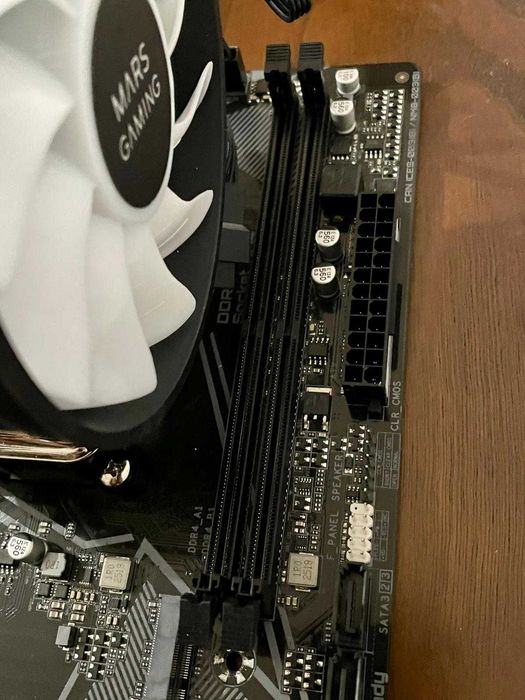 Processador CPU Ryzen 5 3600 + Motherboard A520M K V2  Cooler Mars RGB