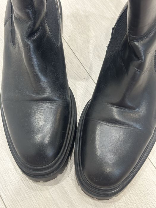 Шкіряні челсі zara 40 р