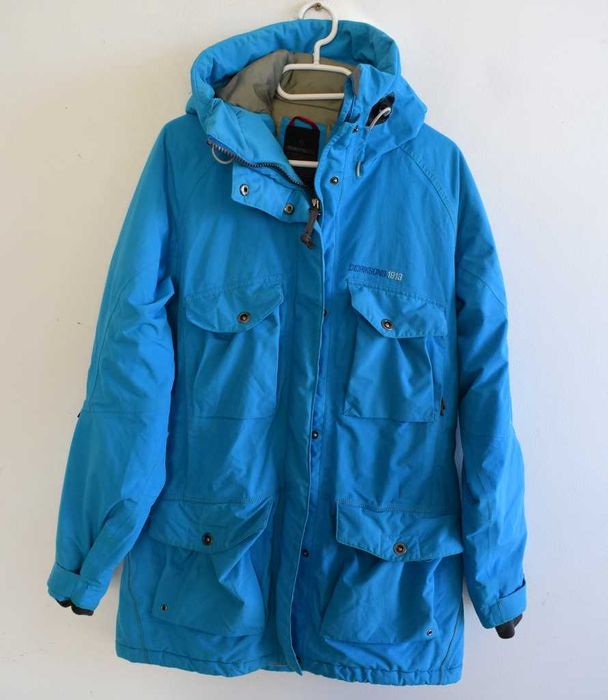 Didriksons kurtka parka niebieska 36 s m storm system