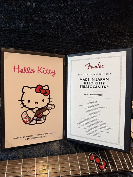 新品 Fender Hello Kitty Stratocaster セット Made in Japan Limited Hello Kitty Stratocaster® – Fender