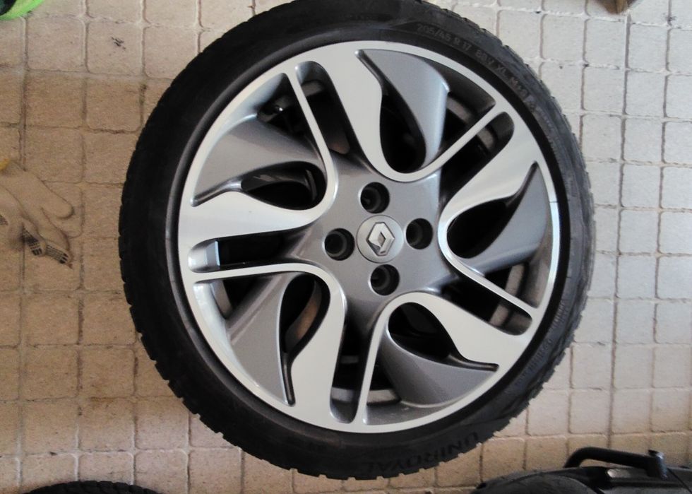 Jantes Renault Zoe,Clio, etc, 17" com pneus