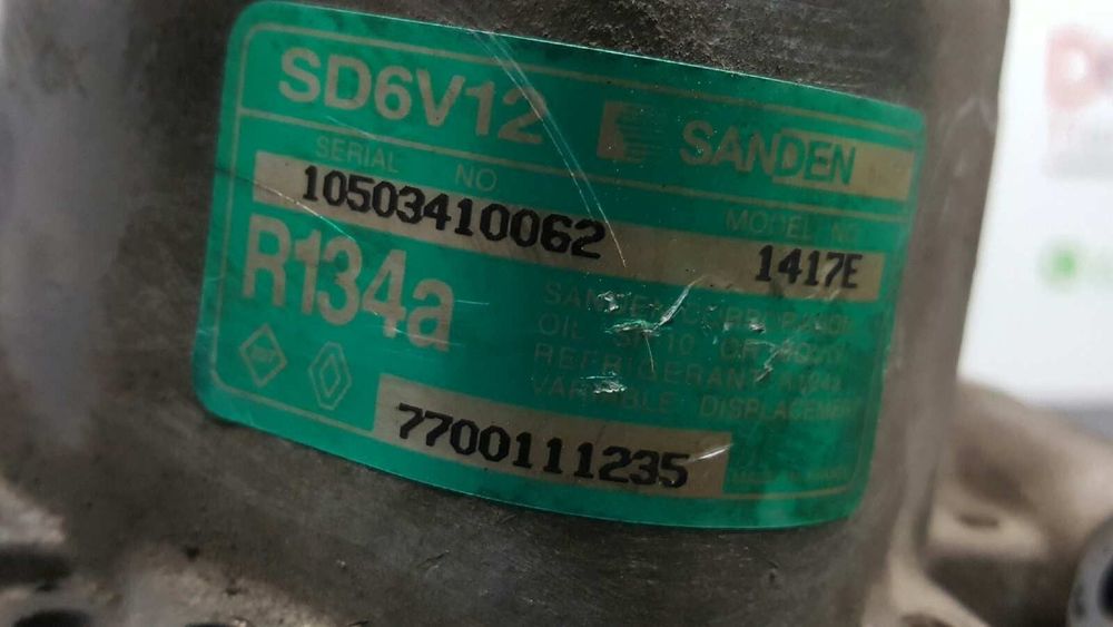 COMPRESSOR DE AR CONDICIONADO RENAULT CLIO II FASE I (B/CBO) 1.9 D