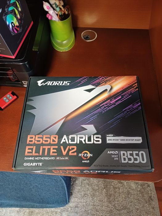 Motherboar b550 Aorus elite V2