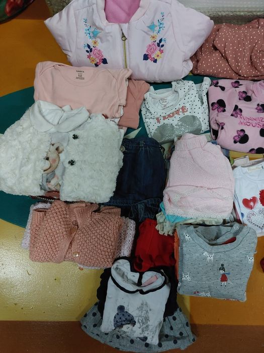Baby girl clothing lot, 9 months old