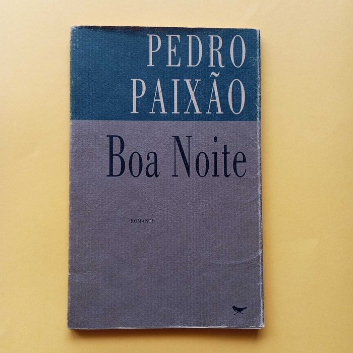 Boa Noite - Pedro Paixão - Pedro Paixão - 1. Edição - Editora Cotovia