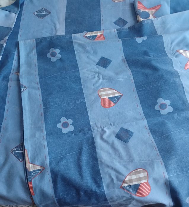 Capa de edredon reversível