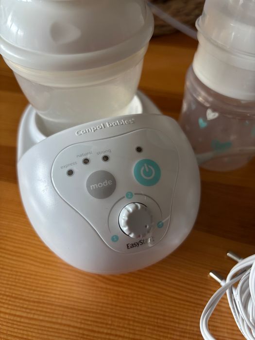 Laktator elektryczny canpol babies + dodatki