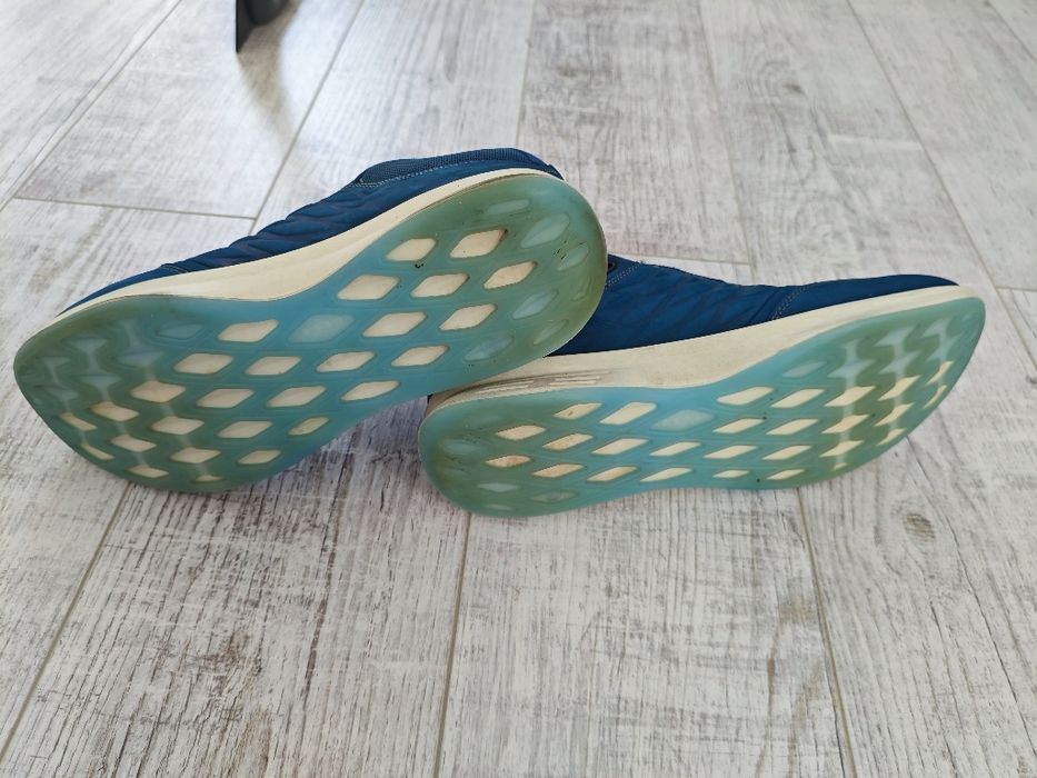 Ecco skórzane niebieskie damskie buty 39