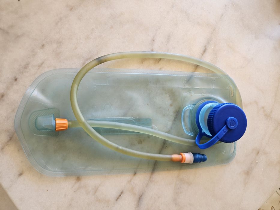 Mochila com saco de hidrataçao