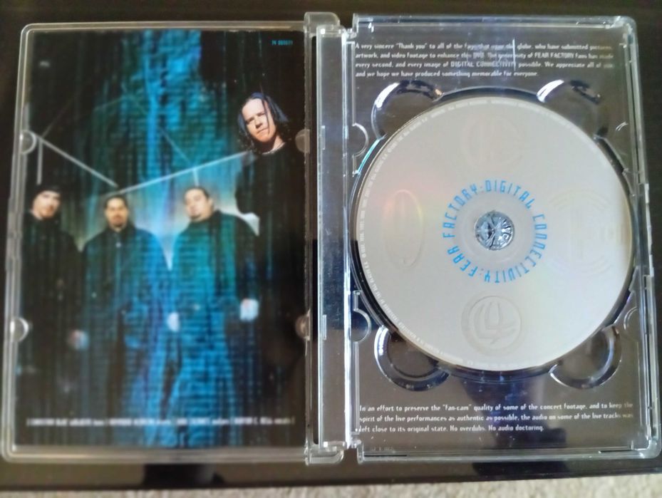 DVD da Banda Fear Factory - Digital Connetivity