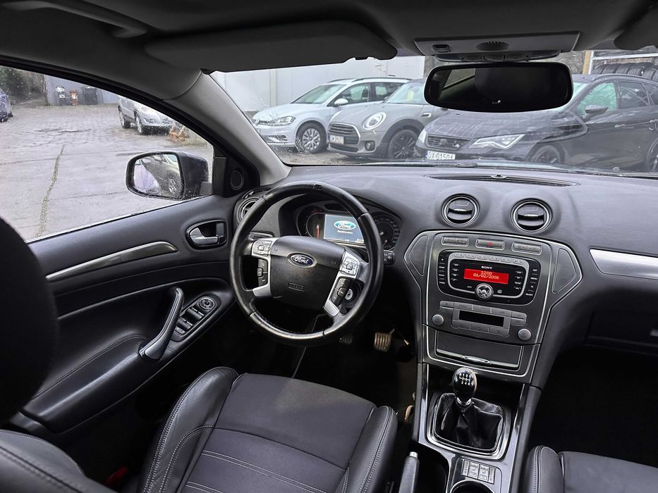 Ford Mondeo|2.0D 140KM|Manual6b|Szyber|Grzane fotele|Alufelgi|Hak|2009