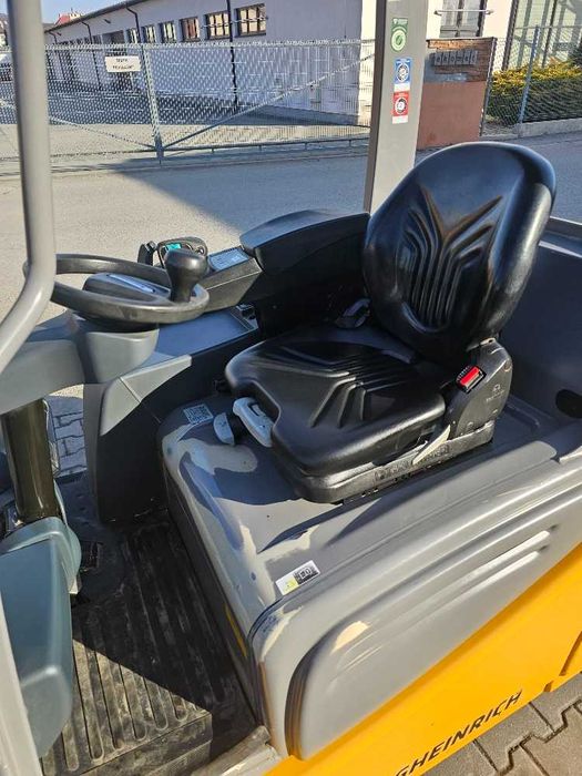 Wózek widłowy Jungheinrich EFG216 Triplex 2020rok niski przebieg UDT Kraków , zwrotny wózek , bateria kwasowa, prostownik w komplecie.
