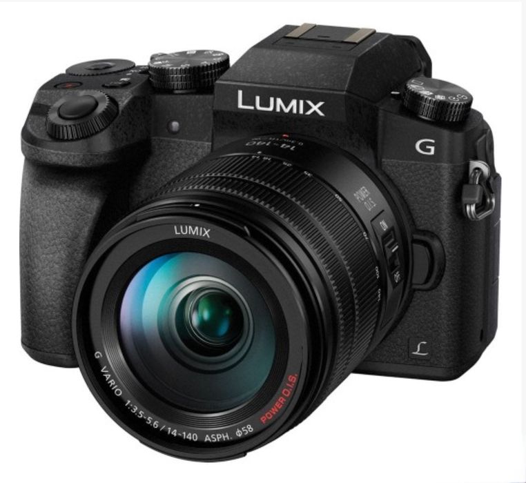 Panasonic Lumix DMC-G80 + obiektyw Lumix G Vario 12-60 mm – bezlusterk