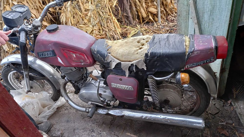 Иж планета 4 с ножки не заводиться токо с толкача