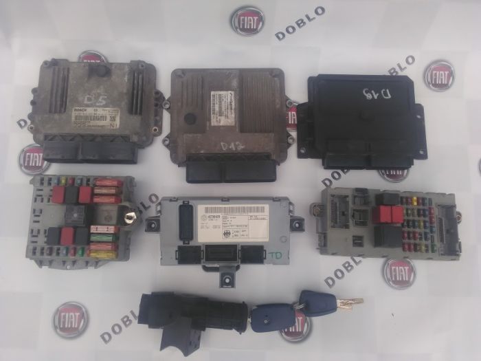 Блок управления двигателем комфорта мозги ЭБУ Добло Doblo Combo комбо