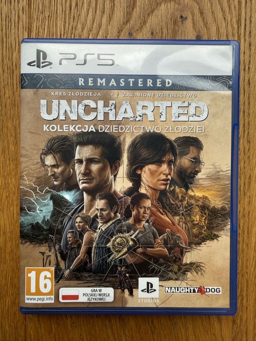 Uncharted Kolekcja Dziedzictwo Zlodziei PS5 PL stan idealny Remastered
