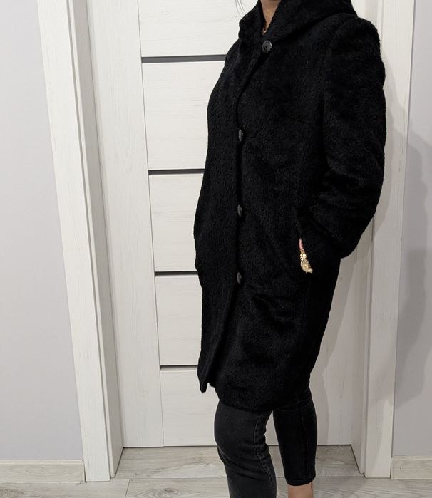 Płaszcz z kapturem Alpaka