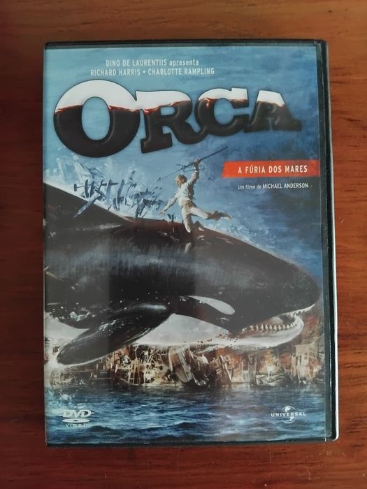 Dvd - Orca A Furia dos Mares
