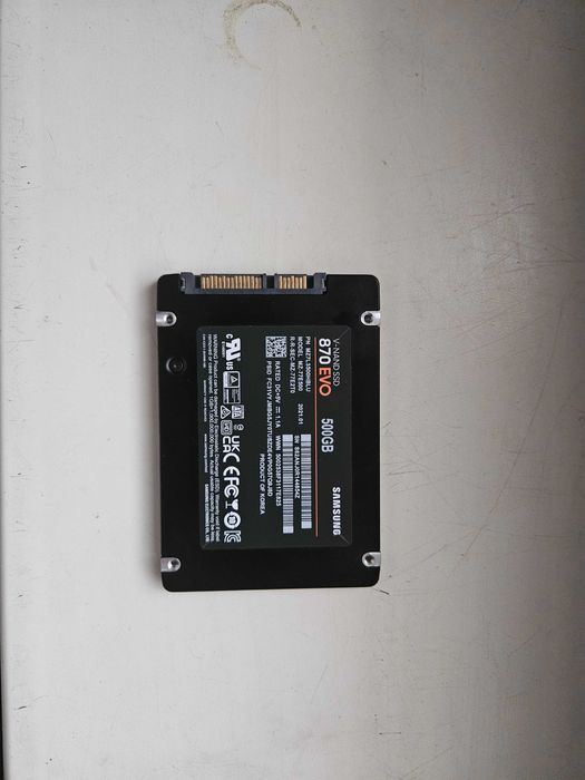 SSD диск Samsung 870 EVO 500gb