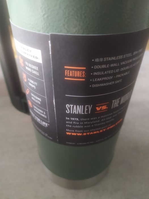 Termos stalowy LEGENDARY CLASSIC 1,9 l Stanley zielony
