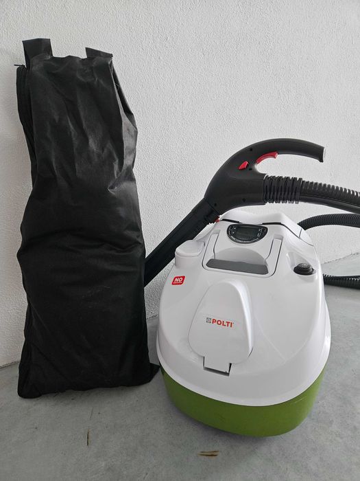 Limpador a vapor e aspirador com filtro de água, como novo!