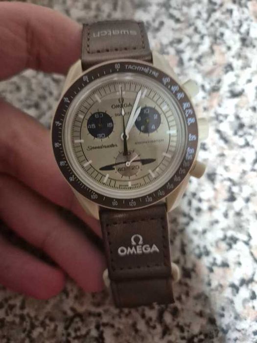 Omega x Swatch Bioceramic Saturn - SO33T100 Limited Edition