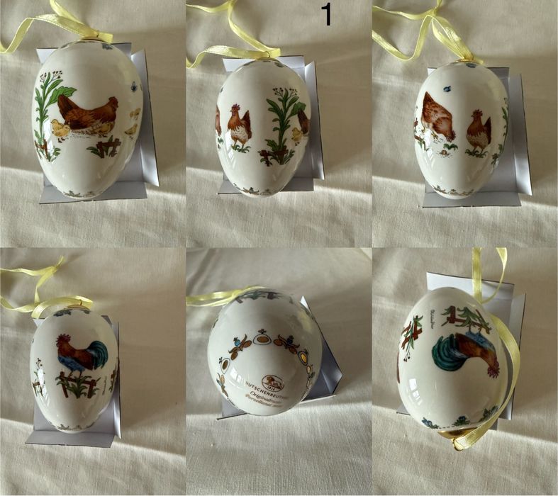 Колекційне пасхальне порцелянове яйце MIDI Hutschenreuther