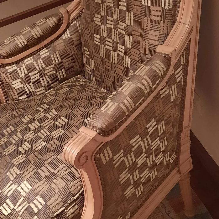 Par de Bergér estilo Luís XVI em faia