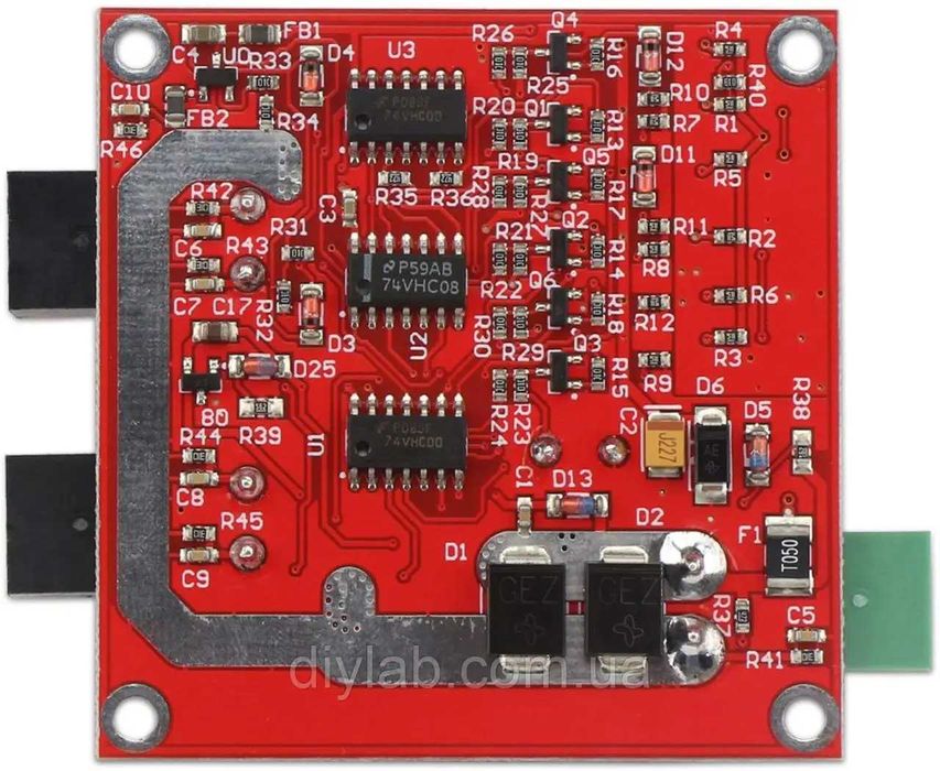 Драйвер 2-х колекторних двигунів H-міст 27В 7А 160Вт