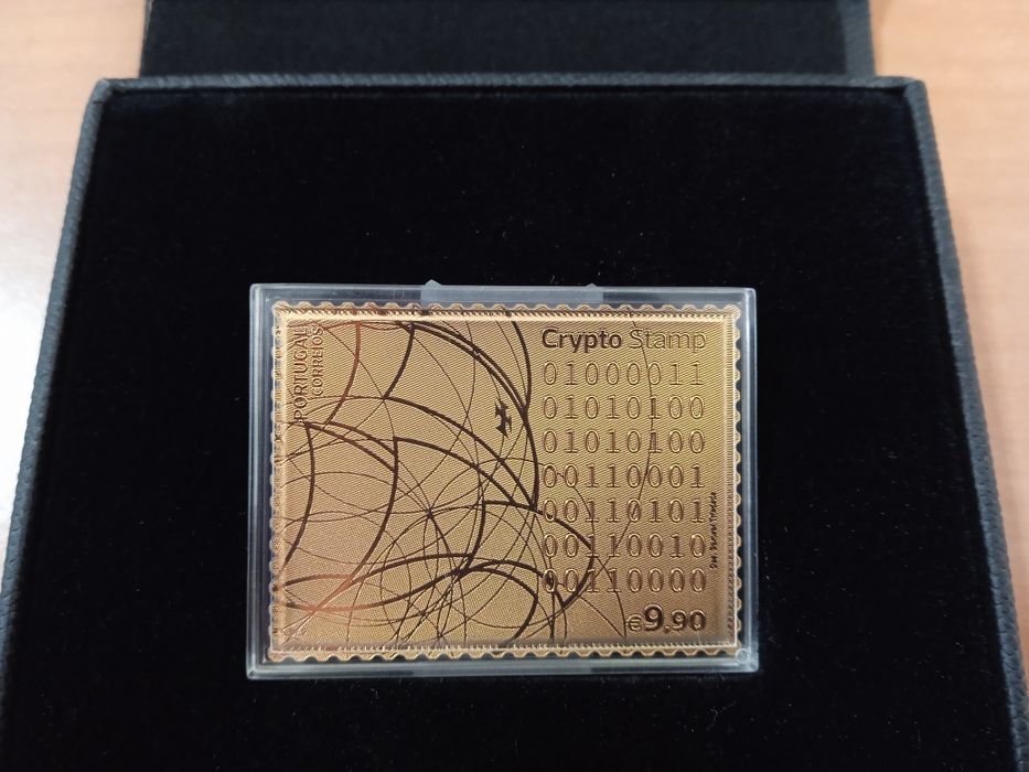 CRYPTOSTAMP em ouro Sé, Santa Maria E Meixedo • OLX.pt