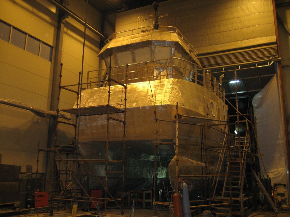 Spawanie naprawa naczep, wywrotek aluminiowych
