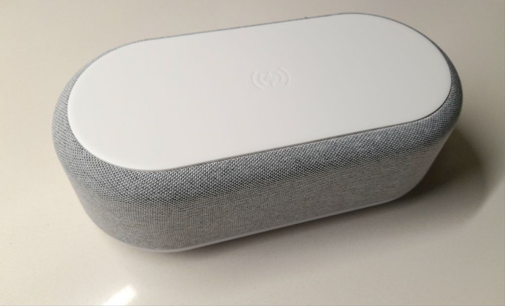 Relógio Despertador e carregador sem fios