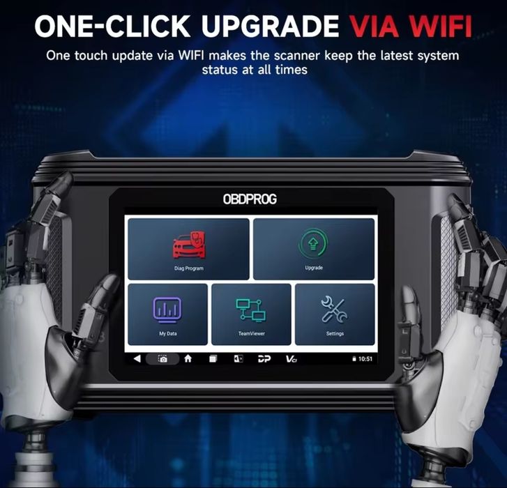 Obdprog m500 obd2 scanner ferramenta de ajuste quilometragem óleo rede