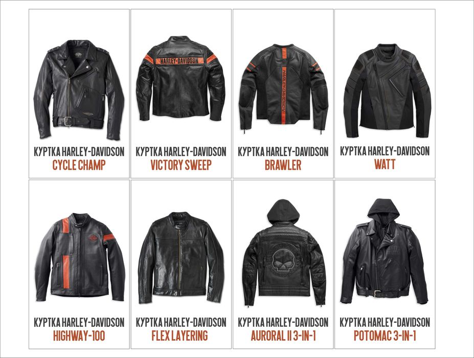 Куртка шкіряна Harley-Davidson 3-in-1  Auroral II  Potomac Ventura