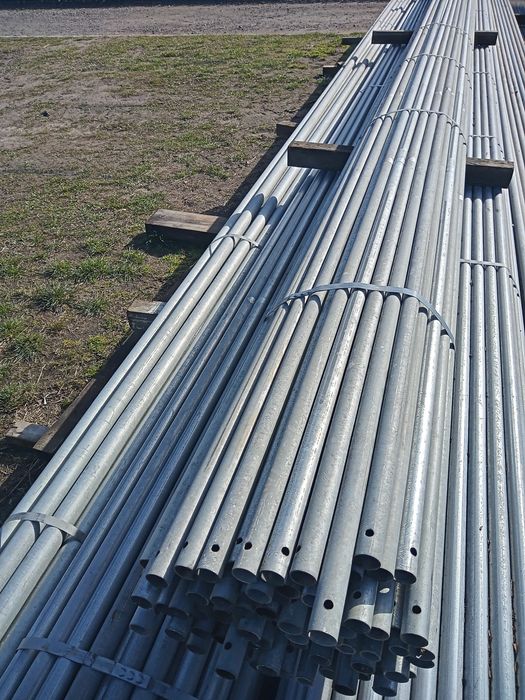 Rura stalowa ocynkowana fi 27mm rury stalowe  tunel pałąki  słupki