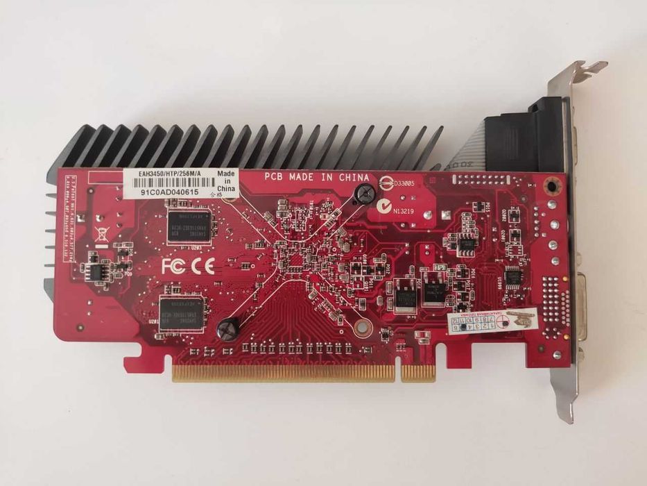 Продам видеокарты PCI-Ex  ASUS EAH3450 256MB, Radeon HD4550 512MB