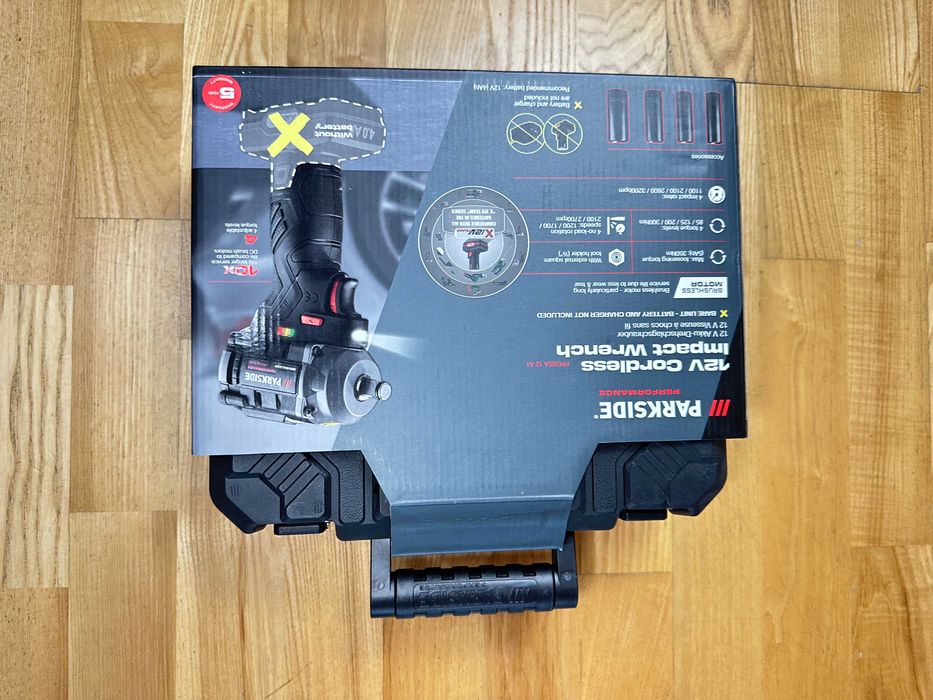 NOWY klucz udarowy PPDSSA 12 A1 Parkside Performance OKAZJE!