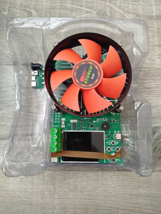 Atorch DL24 навантажувач 150W 20A, тест зарядок, Bluetooth НОВА ВЕРСІЯ