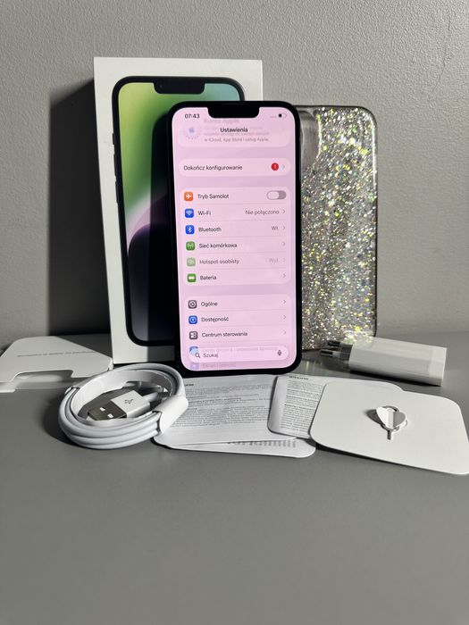 Iphone 14 Czarny 128GB  84%