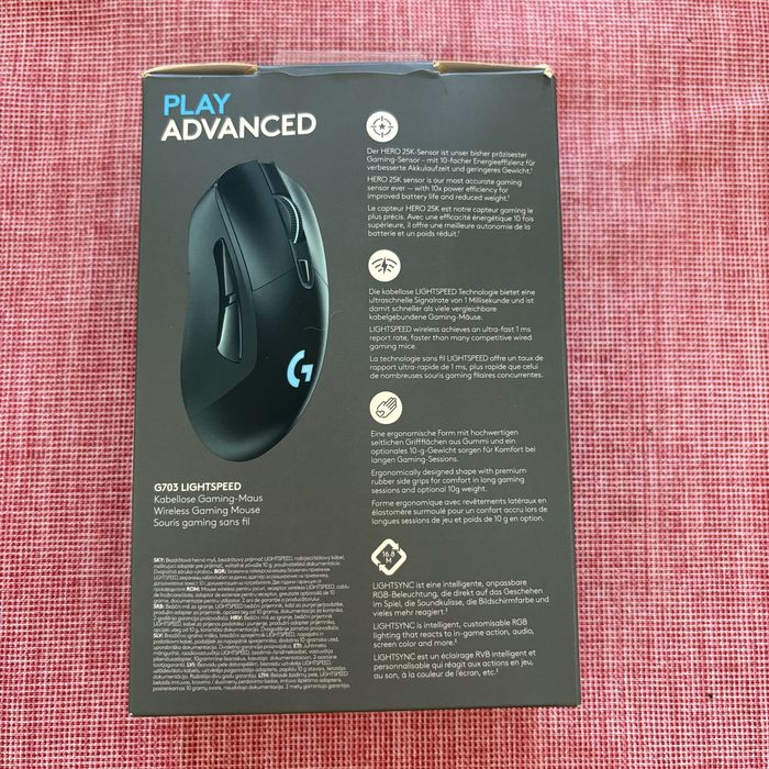 Rato Wireless Gaming Logitech G703 Lightspeed