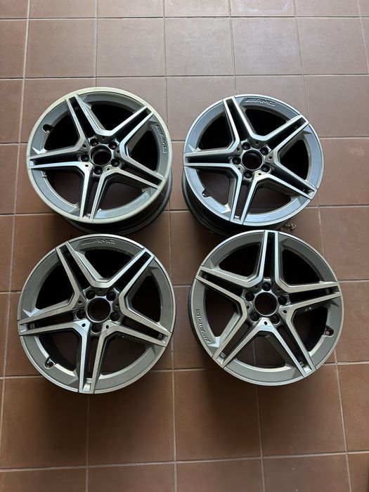 Jantes Mercedes AMG W177 18 polegadas - como novas