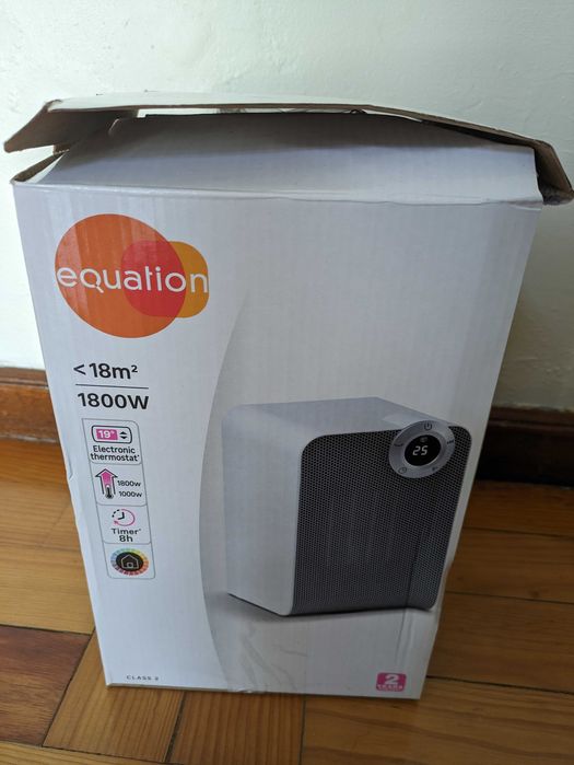 Aquecedor digital a ar quente 1800W