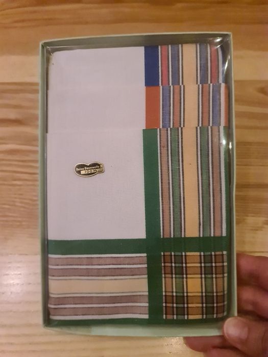 Носові хустинки для чоловіків (класичні) німецького виробництва. Набір